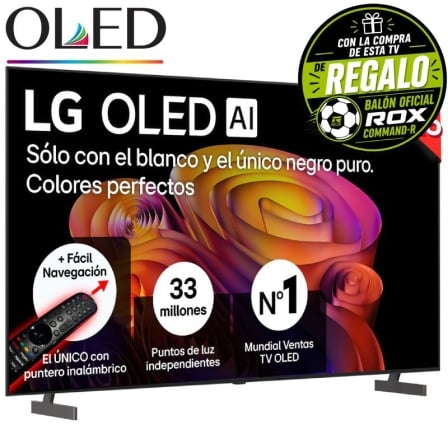 Televisor LG OLED AI B6 OLED77B6ELC 77"/ Ultra HD 4K/ Smart TV/ WiFi