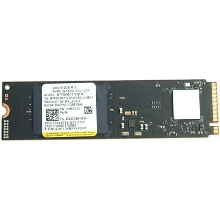 art_mcn-ssd-mtfdkba512qfm_1 Disco SSD Micron 2400 512GB/ M.2 2280 PCIe Gen4