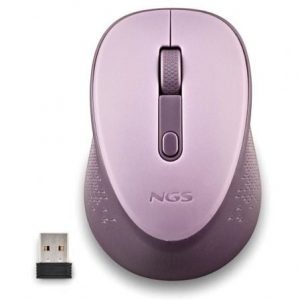 art_ngs-mou-dew-lilac_1 Ratón Inalámbrico NGS Dew Lilac/ Hasta 1600 DPI/ Lila