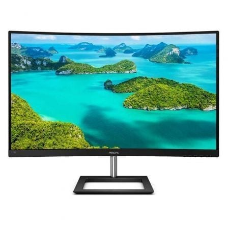 art_phil-m-328e1ca_1 Monitor Profesional Curvo Philips E-Line 328E1CA 31.5"/ 4K/ Multimedia/ Negro