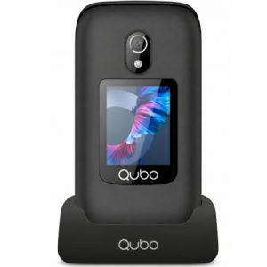 art_qub-tel-p-221bkc-4g_1 Teléfono Móvil Qubo P-221BKC 4G para Personas Mayores/ Negro