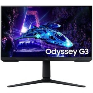 art_sam-m-s24dg300eu_1 Monitor Gaming Samsung Odyssey G3 S24DG300EU/ 24"/ Full HD/ 1ms/ 180Hz/ VA/ Regulable en altura/ Negro