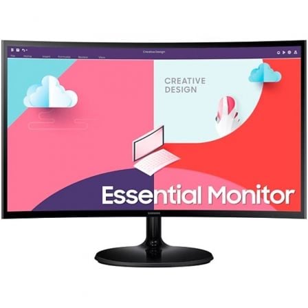 art_sam-m-s27c364eau_1 Monitor Profesional Curvo Samsung Essential Monitor S36C S27C364EAU/ 27"/ Full HD/ Negro
