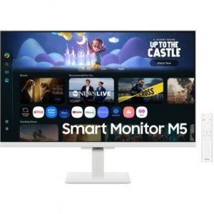 art_sam-m-s27fm501eu_1 Smart Monitor Samsung M5 S27FM501EU 27"/ Full HD/ Multimedia/ Smart TV/ Blanco