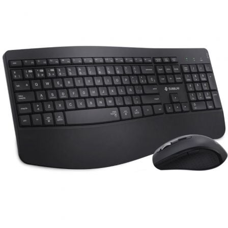art_sub-tec-combo-dual-of-pw-bk_1 Teclado y Ratón Inalámbrico Subblim Combo Dual Office Prowave/ Negro