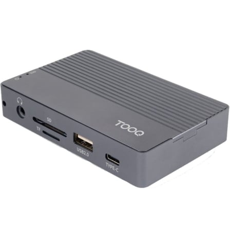 art_too-caja-tqe-2242g_1 Docking USB Tipo-C TooQ TQE-2242G/ Ranura SSD M.2/ 1xHDMI/ 1xRJ45/ 1xUSB/ 1xUSB Tipo-C/ 1xLector Tarjetas/ 1x Jack 3.5/ 1xUSB Tipo-C PD