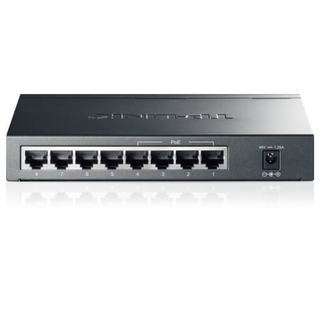 art_tpl-switch-tl-sg1008p-v2_1 Switch TP-Link TL-SG1008P 8 Puertos/ RJ-45 10/100/1000 PoE