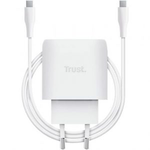 art_tru-carga-maxo-45w-wh-c_1 Cargador de Pared GaN Trust Maxo 45W/ 1xUSB Tipo-C/ Incluye Cable USB Tipo-C/ 45W