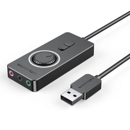 art_ven-adp-cdrbb_1 Tarjeta de Sonido Vention CDRBB/ USB Macho - 3x Jack 3.5 Hembra