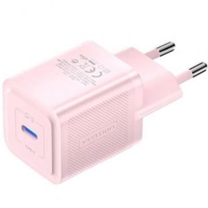 art_ven-carga-fepp0-eu_1 Cargador de Pared GaN Vention FEPP0-EU/ 1xUSB Tipo-C/ 20W