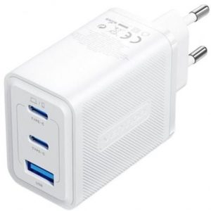 art_ven-carga-ferw0-eu_1 Cargador de Pared GaN Vention FERW0-EU/ 2xUSB Tipo-C/ 1xUSB/ 65W