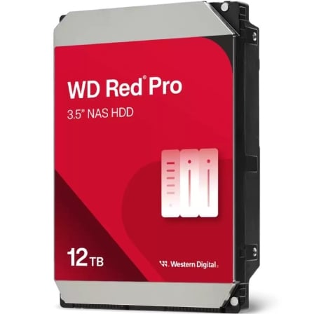 art_wd-hdd-rd-pro-nas-12tb-v2_1 Disco Duro Western Digital WD Red Pro NAS 12TB/ 3.5"/ SATA III/ 512MB