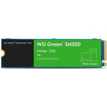 art_wd-ssd-wd-green-sn350-2tb_1 Disco SSD Western Digital WD Green SN350 2TB/ M.2 2280 PCIe Gen3/ Full Capacity