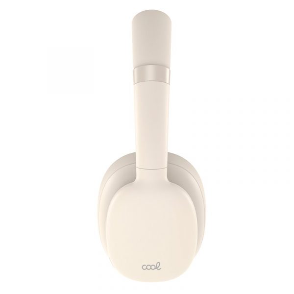 auriculares-stereo-bluetooth-cascos-cool-roller-beige Auriculares Stereo Bluetooth Cascos COOL Roller Beige