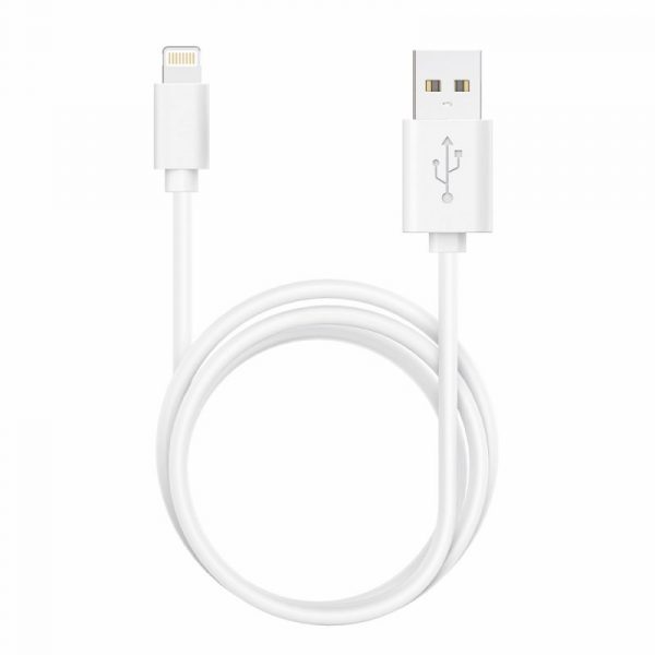 cable-usb-compatible-cool-lightning-para-iphone-ipad-12-metros-blanco Cable USB Compatible COOL Lightning para iPhone / iPad (1.2 metros) Blanco