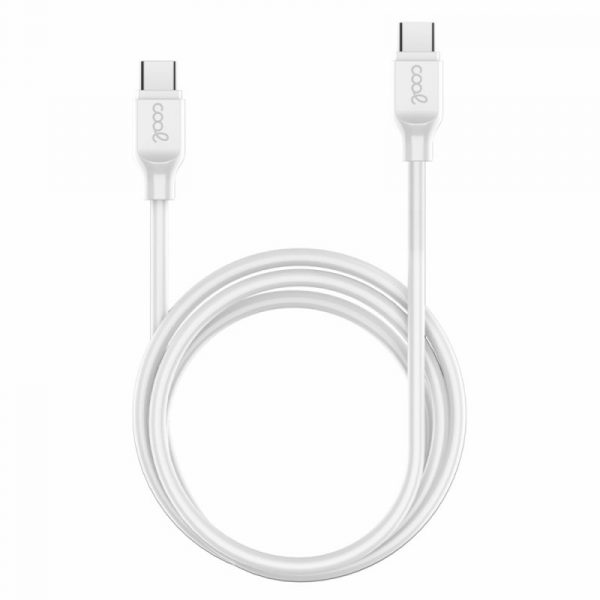 cable-usb-compatible-cool-universal-tipo-c-a-tipo-c-12-metros-blanco-3-amp Cable USB Compatible COOL Universal TIPO-C a TIPO-C (1.2 metros) Blanco 3 Amp
