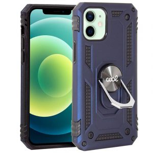 carcasa-cool-para-iphone-12-12-pro-hard-anilla-azul Carcasa COOL para iPhone 12 / 12 Pro Hard Anilla Azul