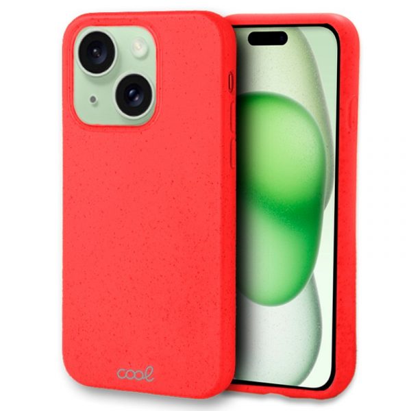 carcasa-cool-para-iphone-15-plus-eco-biodegradable-rojo Carcasa COOL para iPhone 15 Plus Eco Biodegradable Rojo