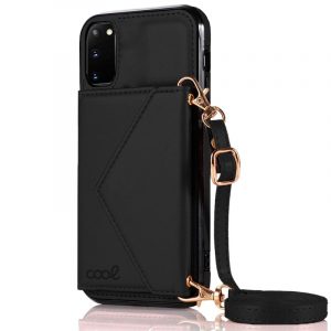 carcasa-cool-para-samsung-g980-galaxy-s20-colgante-wallet-negro Carcasa COOL para Samsung G980 Galaxy S20 Colgante Wallet Negro