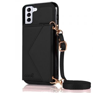 carcasa-cool-para-samsung-g990-galaxy-s21-colgante-wallet-negro Carcasa COOL para Samsung G990 Galaxy S21 Colgante Wallet Negro