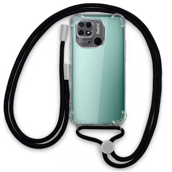 carcasa-cool-para-xiaomi-redmi-10c-cordon-negro Carcasa COOL para Xiaomi Redmi 10C Cordón Negro