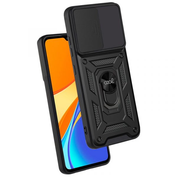 carcasa-cool-para-xiaomi-redmi-9c-10a-hard-ring-negro Carcasa COOL para Xiaomi Redmi 9C / 10A Hard Ring Negro