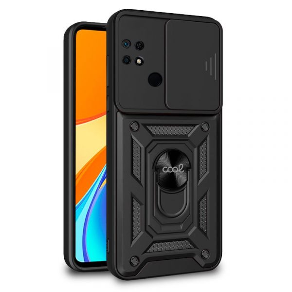 carcasa-cool-para-xiaomi-redmi-9c-10a-hard-ring-negro Carcasa COOL para Xiaomi Redmi 9C / 10A Hard Ring Negro
