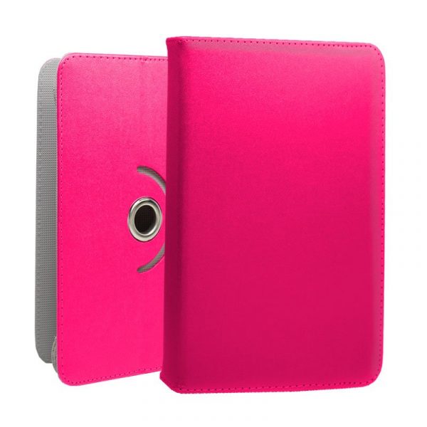funda-cool-ebook-tablet-7-pulg-polipiel-rosa-giratoria Funda COOL Ebook / Tablet 7 pulg Polipiel Rosa Giratoria