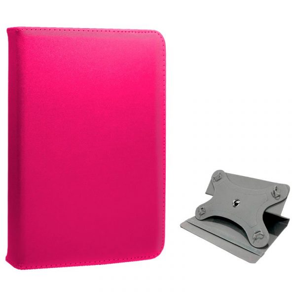 funda-cool-ebook-tablet-7-pulg-polipiel-rosa-giratoria Funda COOL Ebook / Tablet 7 pulg Polipiel Rosa Giratoria