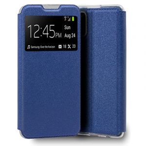 Funda COOL Flip Cover para Samsung A037 Galaxy A03s Liso Azul