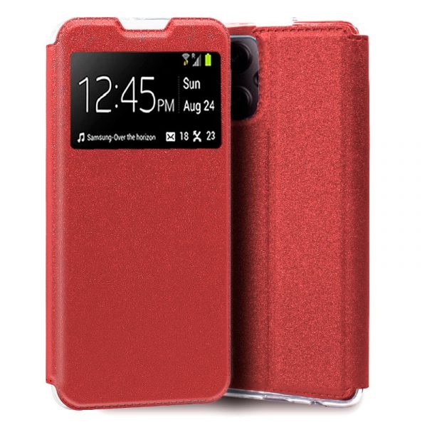 funda-cool-flip-cover-para-xiaomi-poco-x5-pro-5g-liso-rojo Funda COOL Flip Cover para Xiaomi Poco X5 Pro 5G Liso Rojo