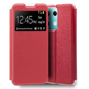 funda-cool-flip-cover-para-xiaomi-redmi-note-13-5g-liso-rojo Funda COOL Flip Cover para Xiaomi Redmi Note 13 5G Liso Rojo