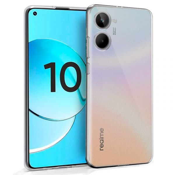 funda-cool-silicona-para-realme-10-transparente Funda COOL Silicona para Realme 10 (Transparente)