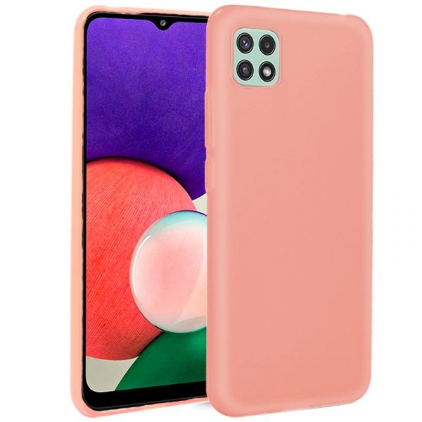 funda-cool-silicona-para-samsung-a226-galaxy-a22-5g-rosa Funda COOL Silicona para Samsung A226 Galaxy A22 5G (Rosa)