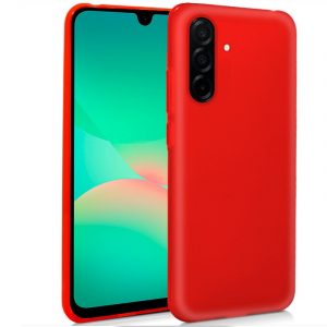 funda-cool-silicona-para-samsung-a266-galaxy-a26-5g-a17-a17-5g-rojo Funda COOL Silicona para Samsung A266 Galaxy A26 5G / A17 / A17 5G (Rojo)
