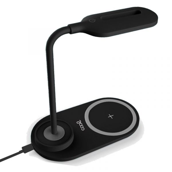 lampara-led-base-carga-inalambrica-qi-cool-negro Lámpara LED + Base Carga Inalámbrica Qi COOL Negro