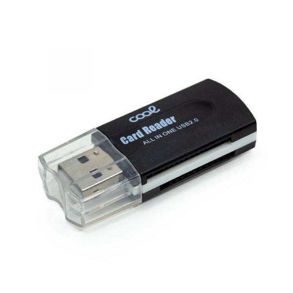 lector-usb-tarjetas-memoria-universal-cool-all-in-one-negro Lector USB Tarjetas Memoria Universal COOL (All in One) Negro