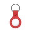Llavero Protector COOL Compatible con AirTag Silicona Rojo