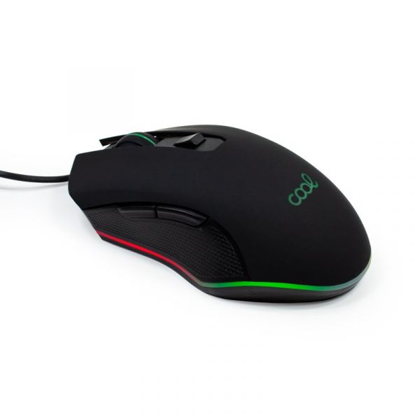 raton-usb-gaming-rgb-iluminacion-cool-austin-negro Ratón USB Gaming RGB (Iluminación) COOL Austin Negro