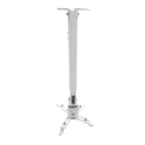 0_081216 TooQ - Soporte de techo para proyector PJ2012T-S - inclinable - 20Kg - distancia del techo 430-650mm - Plata