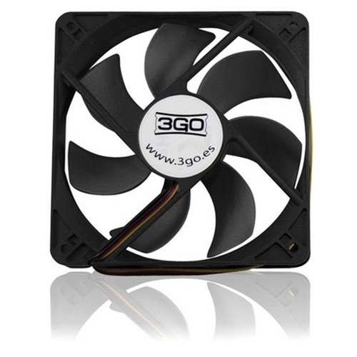0_091499 3go FAN8BK - Ventilador 8cm negro retail