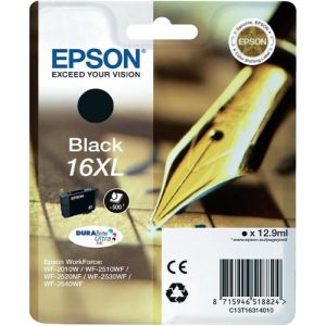 Epson_Cartucho_16XL_negro_089107 EPSON CARTUCHO NEGRO 16XL 500 PAG. WF-2010W/2510WF/2520NF/2530WF/2540WF