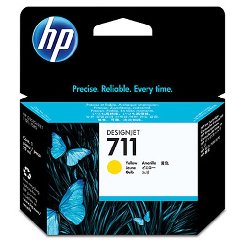 HP_711_090889 HP CARTUCHO TINTA AMARILLO Nº711 29ML DESIGNJET/T120/T520