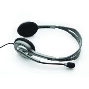 Logitech_LGTH110_084657 Logitech Stereo Headset H110 - Casco con auriculares ( semiabierto )
