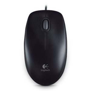 Raton_Optico_Logitech_LGT910003357_093386 Logitech B100 - Ratón - óptico - 3 botones - cableado - USB - negro