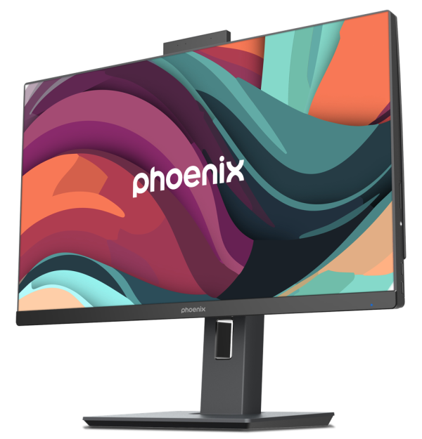MGS0000036127-0 Ordenador pc all in one aio phoenix unity 27 pulgadas fhd ajustable altura y rotativo - web cam - intel i5 14400 - 16 gb ddr5 - 1 tb ssd win11pro